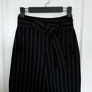 Wilfred Aritzia Pinstripe Tie-Front Pant Size 0